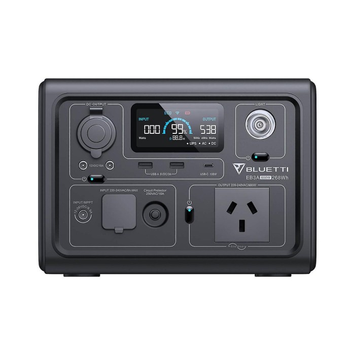 その他 BLUETTI  EB3A600w268wh Переносна зарядна станція BLUETTI EB3A 600W/268Wh купити в Україні